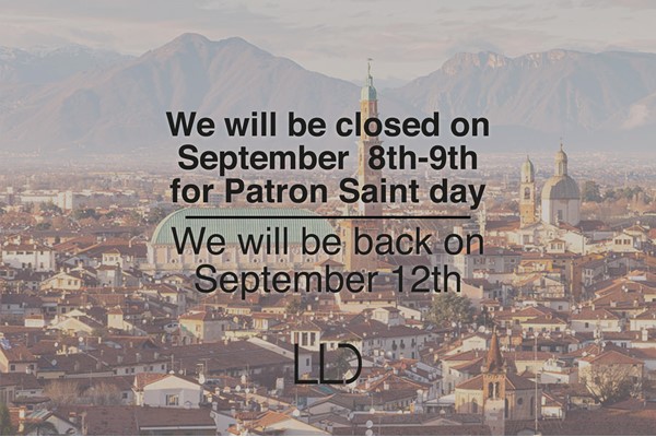 Closing for Patron Saint day