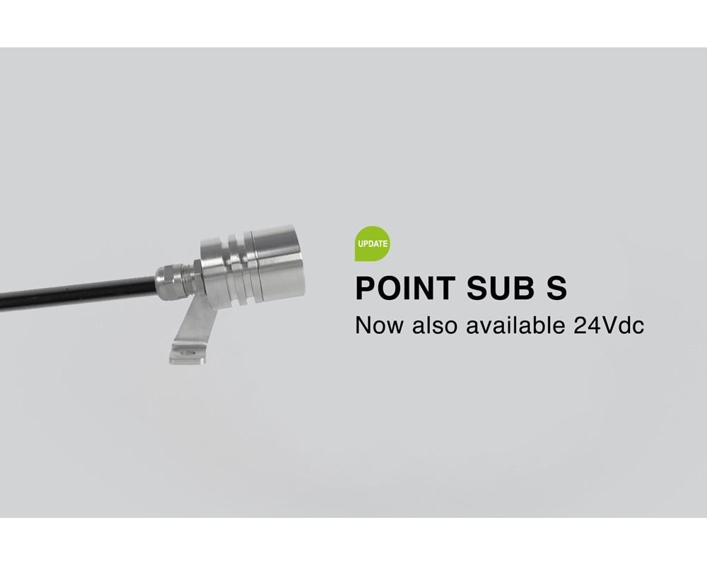 Point Sub S ora disponibile anche in 24Vdc