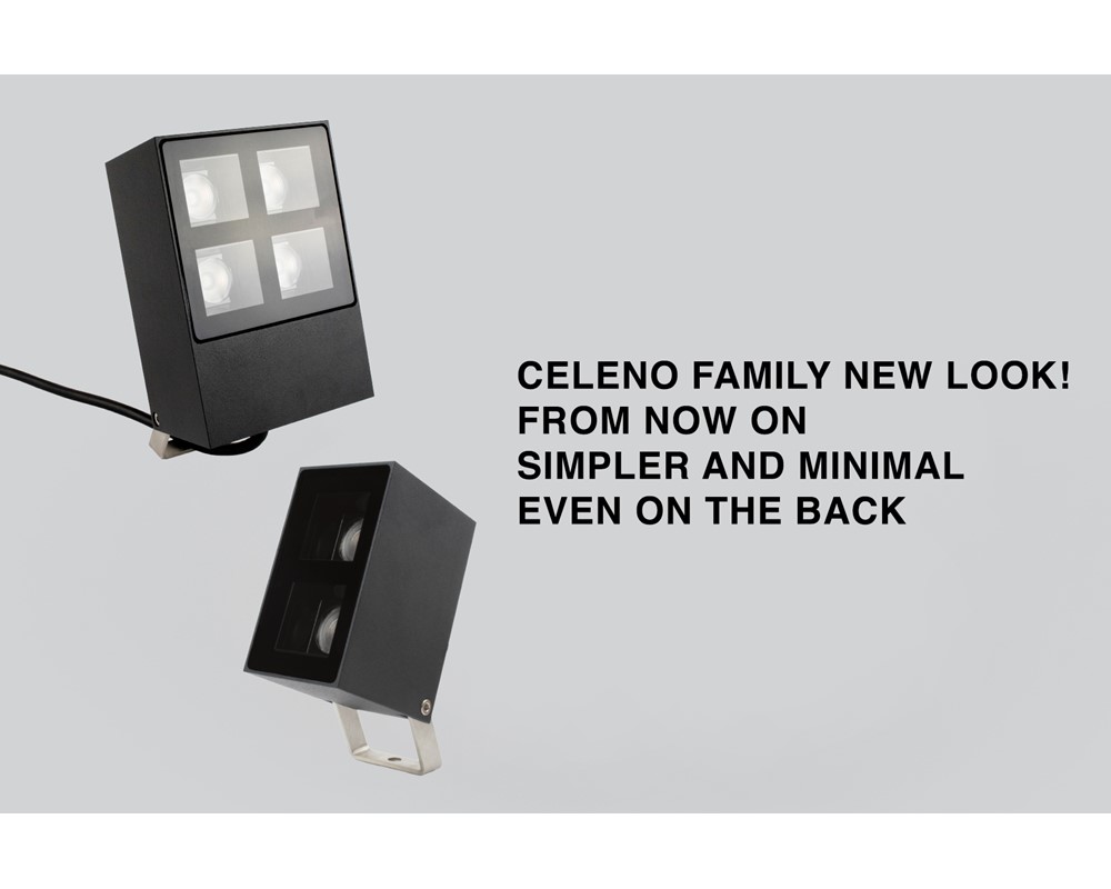 Nuovo look della famiglia Celeno! Da oggi più semplice e minimal anche sul retro.