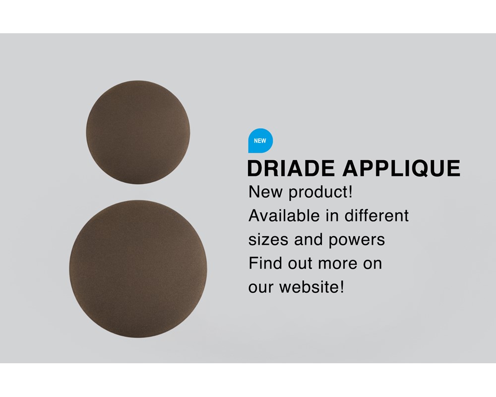 New Driade Applique! Available in different sizes and powers.