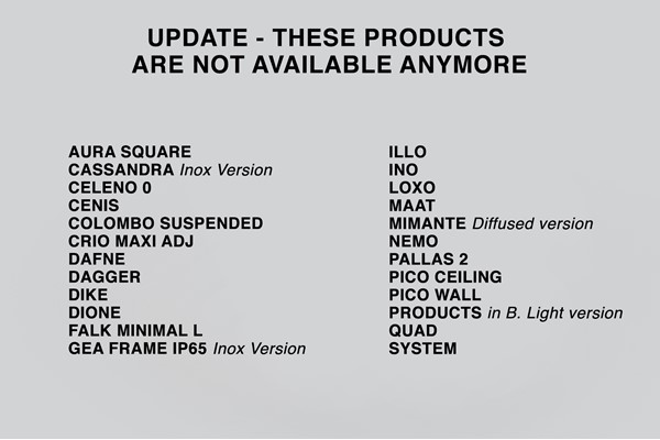 Update! - Diese Produkte sind nicht mehr verfügbar